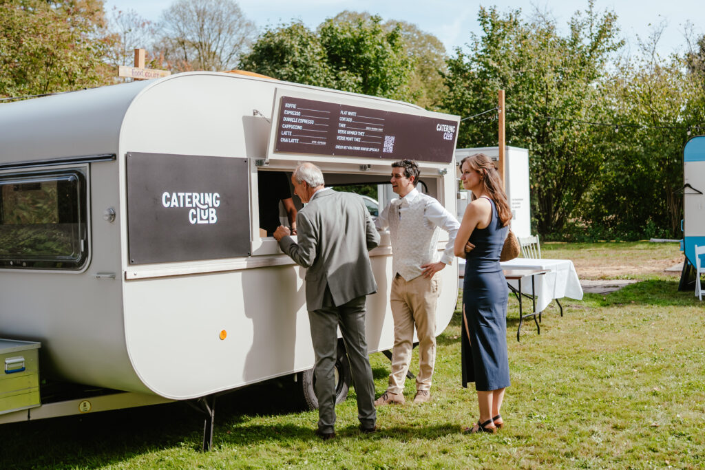 Foodtruck op bruiloft